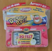 NEW Playskool Doodle Roll Activity Kit All In One Doodle Draw Create Gift Craft