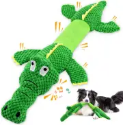 Dog Toys for Aggressive Chewers : Tough Interactive Tug of War Dog Toys-Squeaky