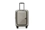Tosca Space-X 20" Onboard Luggage Suitcase Carry On w Laptop Storage Champagne
