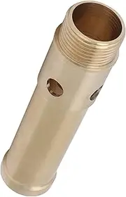 Bubbling Fountain Nozzle Brass Foam Pond Sprinkler Brass Telescopic Bell Fountain Nozzle Display Mushroom Water Spray Sprinkler Pond Sprinkler for Garden Parks Landscape (1.5