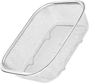 VINTORKY Cooking Fryer Basket 1pc Mesh Basket Stainless Steel Material Easy Clean Storage for French Fries Chicken