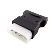 1x 4 Pin Molex PC IDE Male To 15 Pin SATA Male Power Adapter Convertor Connector