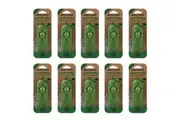 200pc Paws & Claws Pick-A-Poo Degradable Dog Poop Eco Waste Bags Dispenser