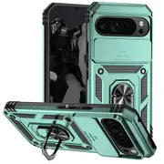 For Google Pixel 9 Pro Case, Camera Shielding Cover, Green