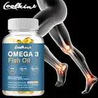 Omega 3 Fish Oil Capsules - EPA & DHA-High Potency, Support Heart & Brain Health