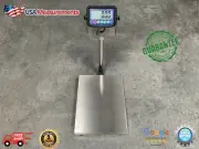 100 lb x .005 lb Digital Floor 16"x20" Bench Scale Platform 50 kg x .005 kg