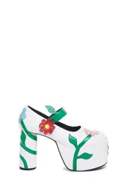[dELiA*s by Dolls Kill] Thru The Motions Platform Flower Mary Janes
