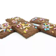 Philadelphia Candies Easter Faces Graham Crackers Milk Chocolate Covered 6 Ounce