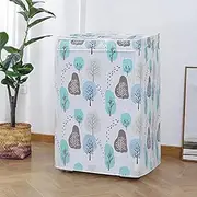 Washing Machine Cover, Outdoor Washing Machine Cover, Washing Machine Cover for Front Loader Washing Machine and Dryer, Water and Dustproof Washing Machine Cover (63 x 62 x 85 cm)