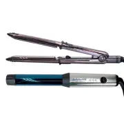 BaByliss Pro Nano Titanium Curling Iron with Prima 3000 1¼" Flat Iron Purple