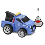 Radio Remote Control Car Kid Galaxy Soft Tow Truck Car IR RC Ages 2+ Toy Race