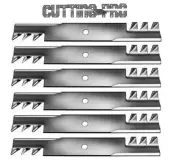 6-PACK MULCHING MOWER BLADES FOR 36"/52" SCAG 481707, 481711, 482467, 482878
