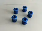 NEW BLUE OLD SCHOOL BMX “CHAINWHEEL SPROCKET BOLTS FITS MONGOOSE HARO GT JMC