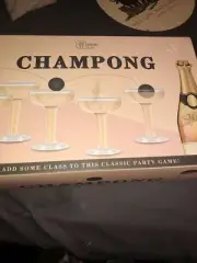 Champong Bachelorette Party Ping Pong Table Drinking Game