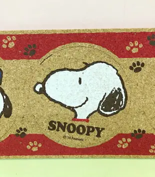 【震撼精品百貨】史奴比Peanuts Snoopy SNOOPY軟木杯墊#40144 震撼日式精品百貨