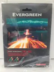 AudioQuest Evergreen 3m (9.84 ft.) RCA to RCA Analog Audio Interconnect Cable