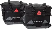 Tusk Pilot Pannier Bags Black/Grey, Black/Grey, One Size
