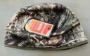 Huntworth Victor Mossy Oak BEANIE FLEECE HAT Reversible Camo/Orange heavy weight
