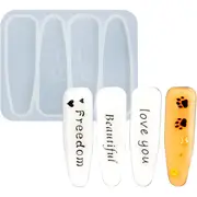 Urban Crafter Hair Clip Mould-Solid Shapes
