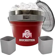 The Memory Company 7.2L Double Wall, Vacuum Insulated Ice/Beverage Bucket, The Ohio State University