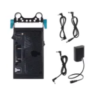 FOTGA Anton Bauer Gold Mount Power Supply Station &DMW-BLF19 For Panasonic GH3/4