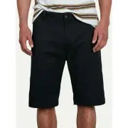 Volcom Vmonty Stretch Skate Shorts Black 34 NEW NWT Skateboard Surf Streetwear