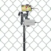 VGSION Backstop Camera Mount Cell Phone Fence Mount for iPhone, GoPro Hero 11, Mevo Start for Recording Baseball, Softball and Tennis Games