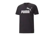 Puma Essentials+ 2 Colour Logo Tee Mens