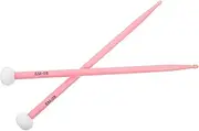 FUTUREORYY 1 Pair Professional Drumsticks: Felt Heads Dual-head for Versatile Percussion for Drum Sets and Timpani Comfortable