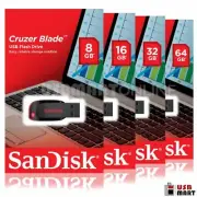 New SanDisk 8GB 16GB 32GB 64GB 128GB Cruzer Blade CZ50 USB Sticks Flash Drive