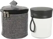 IMIKEYA 1set Mini Insulated Thermal Cup Portable Soup Porridge Holder Sealing Lid for Breakfast Convenient Lunch Box for Easy Carrying and Reusable Use