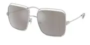 Tory Burch TY6107 33586G Men's Sunglasses Silver Size 57