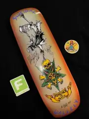 UBER RARE SIGNED Mike Vallely Suicidal Muir Dogtown Skateboard Deck AUTOGRAPHED