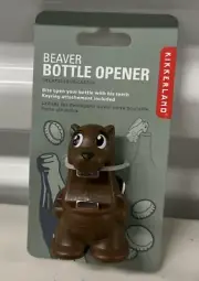 Beaver Bottle Opener Kikkerland New 3" Beaver Chomps Bottle Cap Free Shipping