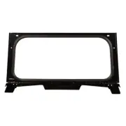 Ryfab Folding Glass Windshield Black Fits POLARIS RZR XP 1000 4 TURBO 191KWS