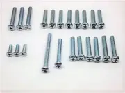 Honda CB350 CL350 Right and Left Engine Side Cover Phillips Screw Kit New