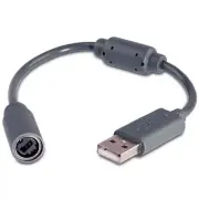 Wired Controller Breakaway Cable to PC USB Adapter Computer Cords For XBOX 360