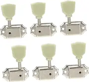 TOGEVAL Folk Guitar Tuning Pegs Guitar String Tuning Keys Part Replacement Professional Accessory Set