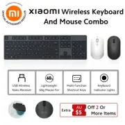 Xiaomi Dual Mode Wireless Mouse Keyboard Silent Bluetooths For PC Laptop Tablet