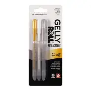 Sakura Gelly Roll Retractable Medium Point Pens 3/Pkg-Craft