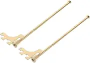 ULTECHNOVO Wall Mounted Organizer Rack Plated Display Hook for Closet Retail Storage Heavy Duty Reinforced Design Stylish Underwear Holder for Neat Organization