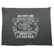 November Scorpio Birthday All Men Are Created Equal - Funny Novelty Soft Sport Microfiber Towel