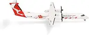 Herpa QantasLink Bombardier Q400 Dasher-8 Inch Miniature 1:200 Scale Collectible Model Without Base Metal