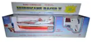 Vintage 1986 Radio Controlled Hurricane Racer II RC Boat BSA Hong Kong NOS