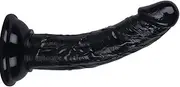 Mini Thin 5.3 Inches Realistic Dildo for Beginners, Anal Dildos Lifelike Fake Penis for Women/Men/Gay, Adult Sex Toys for G spot Stimulator Anal Plug Training Sets (Black)