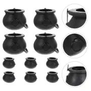 10 Pcs Portable Candy Buckets Halloween Supplies Cauldron Mug Pot Child