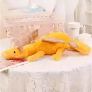 100cm Evil Dragon Plush Toys Stuffed Dinosaur Flying Wings Dragon Plushies Orang