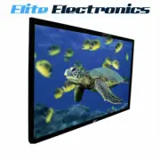 ELITE SCREENS R135WV1 135" EZFRAME FIXED FRAME PROJECTOR 4:3 ASPECT RATIO