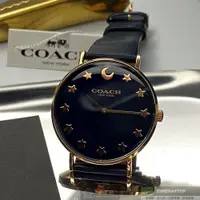 在飛比找ETMall東森購物網優惠-COACH手錶, 女錶 36mm 玫瑰金圓形精鋼錶殼 黑色簡