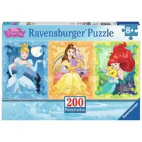 在飛比找momo購物網優惠-【德國Ravensburger】維寶拼圖 迪士尼公主 200